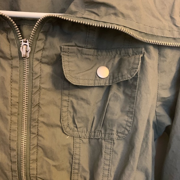 Yigga Girls Jacket Army Green - Picture 3 of 3